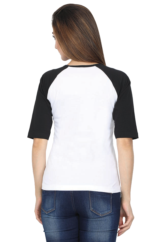 Lakshmi Bai Fierce Defender Raglan Full Sleeve T-Shirts for Women Vastrdhamm