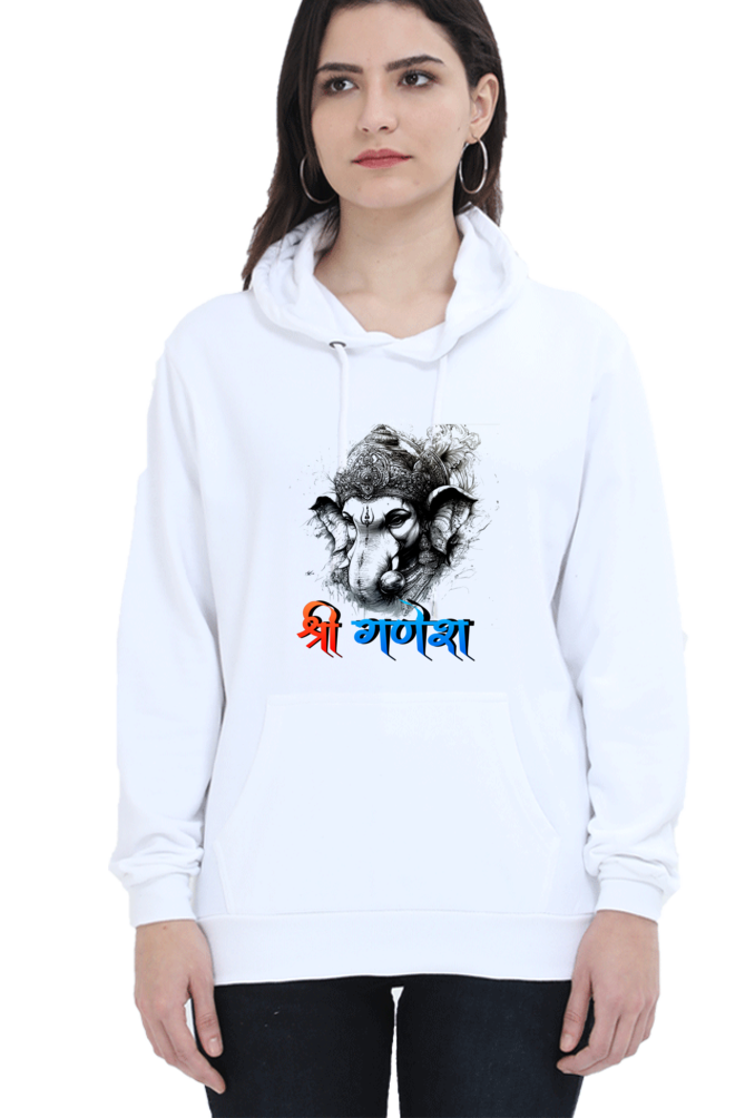 Jai Ganesha PowerHoodie Sweatshirt T-Shirts for Women Vastrdhamm