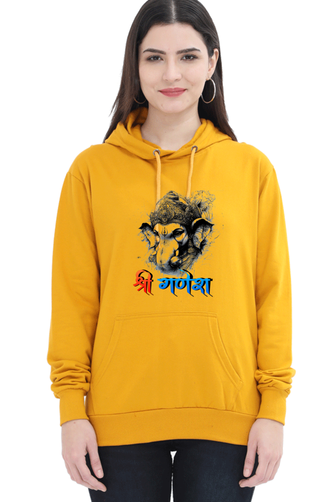 Jai Ganesha PowerHoodie Sweatshirt T-Shirts for Women Vastrdhamm