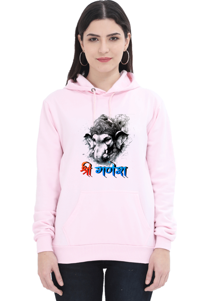 Jai Ganesha PowerHoodie Sweatshirt T-Shirts for Women Vastrdhamm