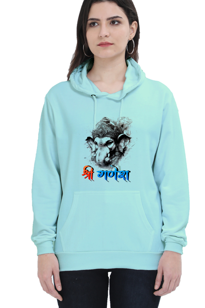 Jai Ganesha PowerHoodie Sweatshirt T-Shirts for Women Vastrdhamm
