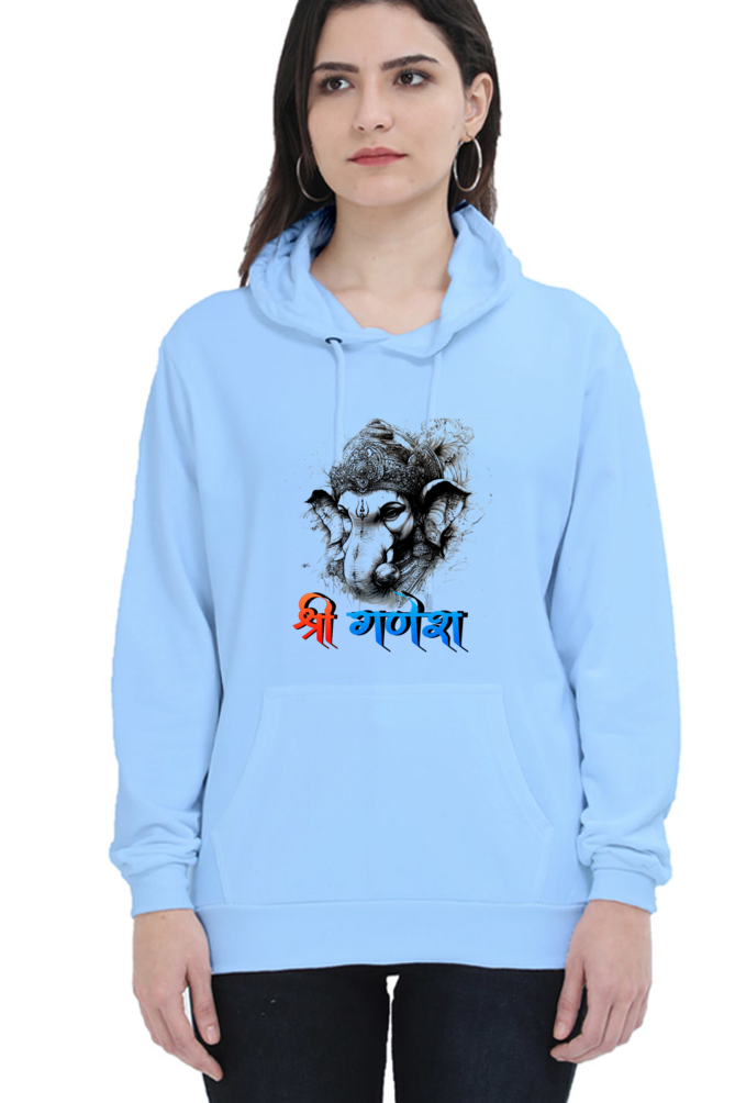 Jai Ganesha PowerHoodie Sweatshirt T-Shirts for Women Vastrdhamm