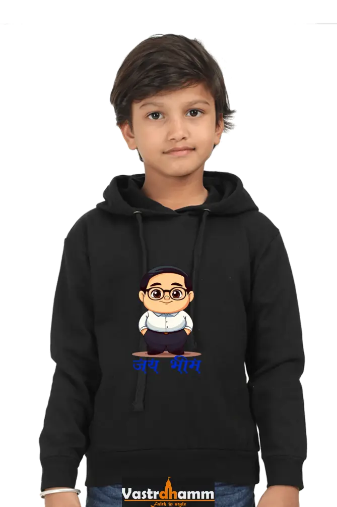 Ambedkar Social Justice Hoodie Sweatshirt T-Shirts for Boy Vastrdhamm