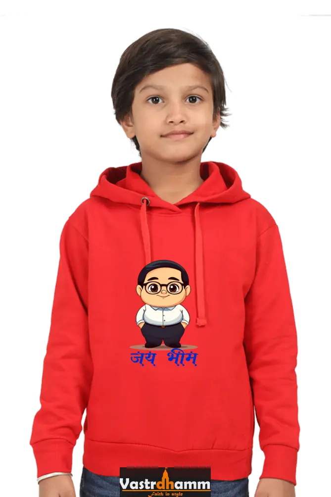 Ambedkar Social Justice Hoodie Sweatshirt T-Shirts for Boy Vastrdhamm