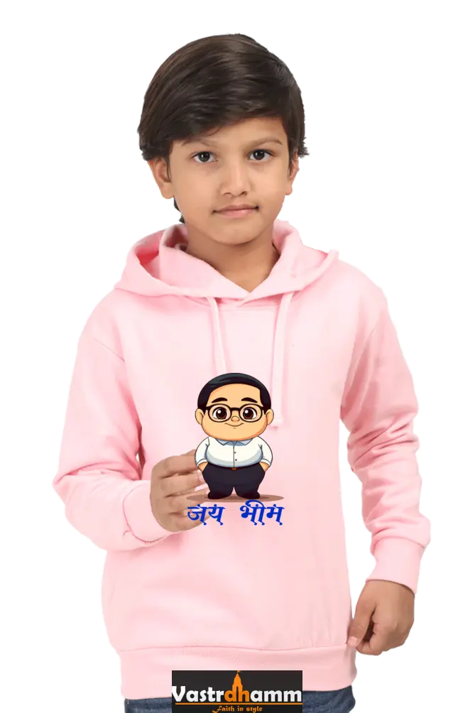 Ambedkar Social Justice Hoodie Sweatshirt T-Shirts for Boy Vastrdhamm