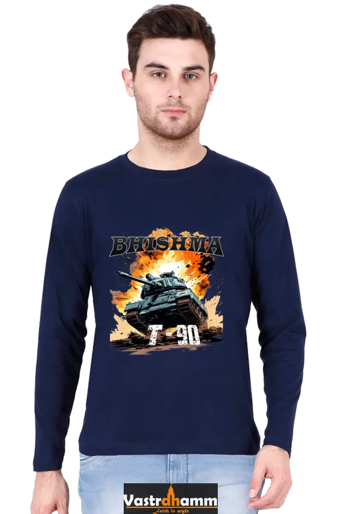 Bhishma T-90 Pride Round Neck Full Sleeve T-Shirts for Men Vastrdhamm