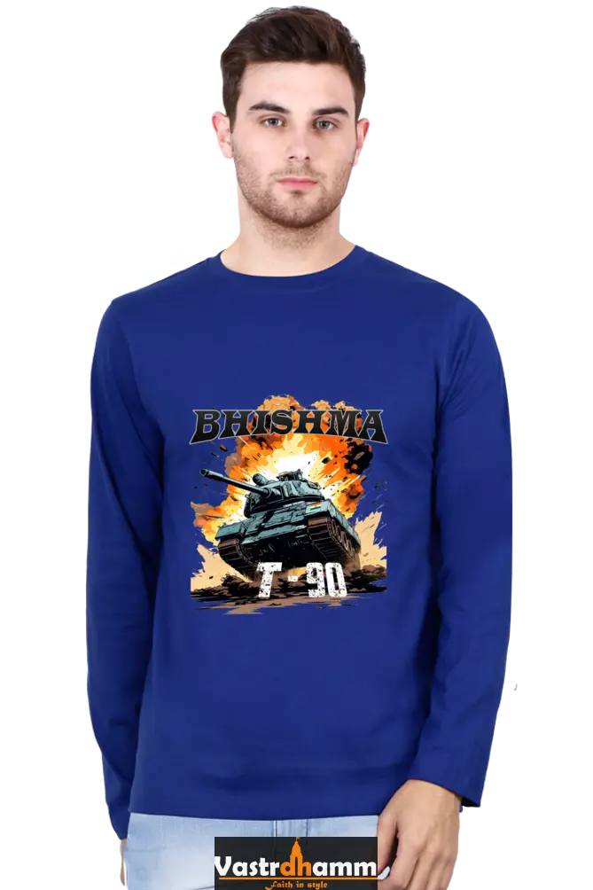 Bhishma T-90 Pride Round Neck Full Sleeve T-Shirts for Men Vastrdhamm