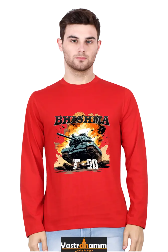 Bhishma T-90 Pride Round Neck Full Sleeve T-Shirts for Men Vastrdhamm