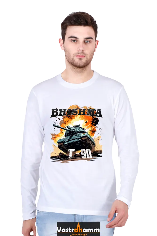 Bhishma T-90 Pride Round Neck Full Sleeve T-Shirts for Men Vastrdhamm