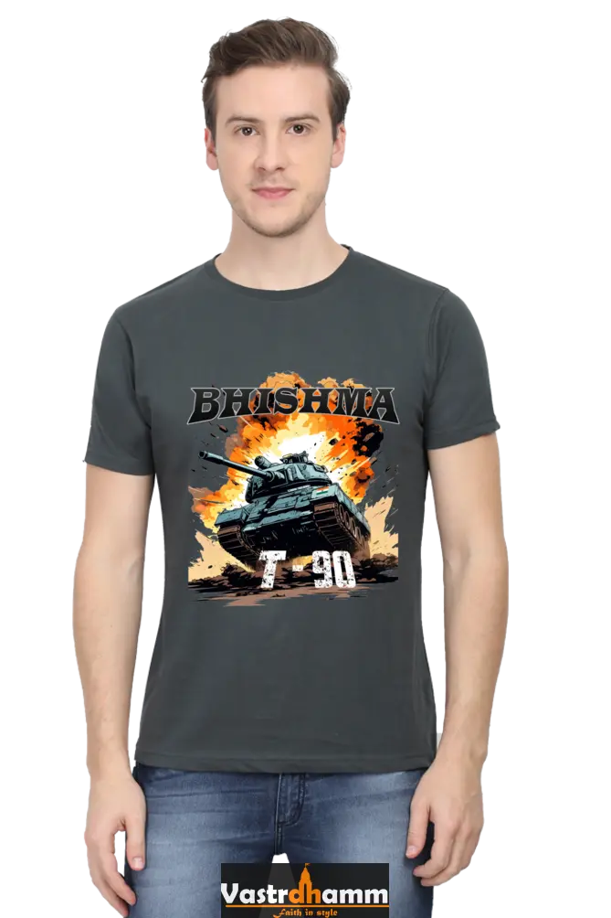 Bhishma T-90 Pride Round Neck Half Sleeve Classic T-Shirts for Men Vastrdhamm