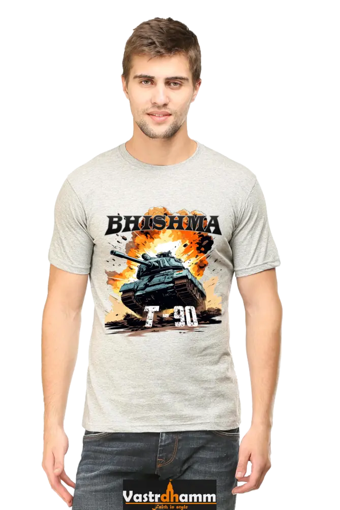 Bhishma T-90 Pride Round Neck Half Sleeve Classic T-Shirts for Men Vastrdhamm