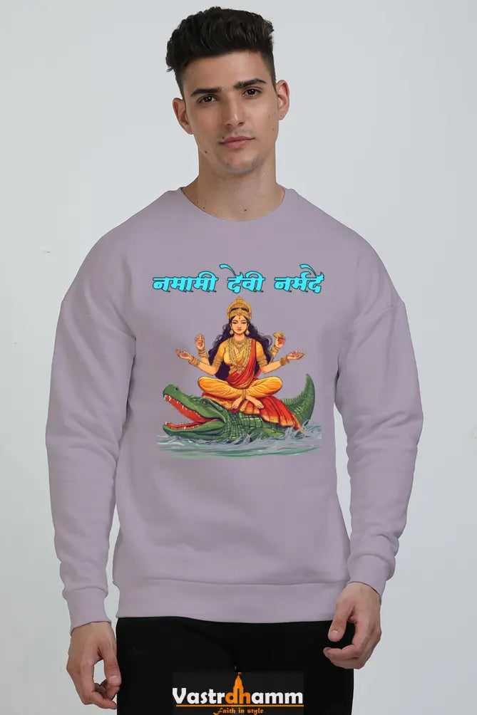 Durga Courage Oversized Sweatshirt T-Shirts for Men Vastrdhamm