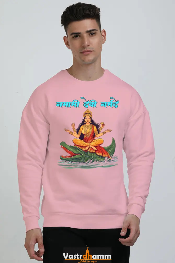 Durga Courage Oversized Sweatshirt T-Shirts for Men Vastrdhamm