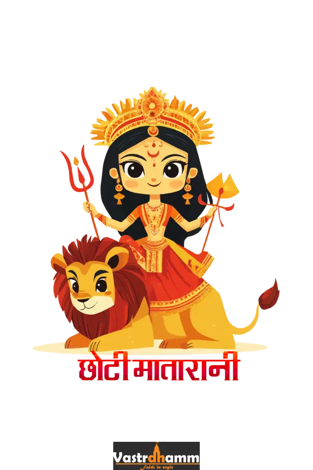 Durga Shakti Hoodie Sweatshirt T-Shirts for Boy Vastrdhamm