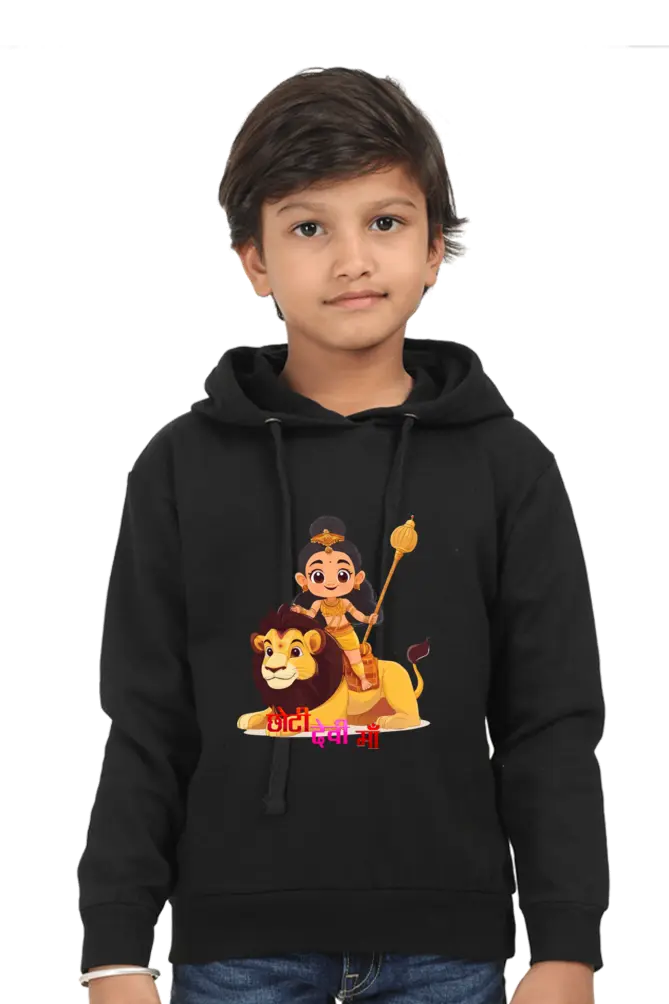 Durga Shakti Hoodie Sweatshirt T-Shirts for Boy Vastrdhamm