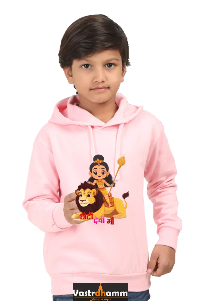 Durga Shakti Hoodie Sweatshirt T-Shirts for Boy Vastrdhamm