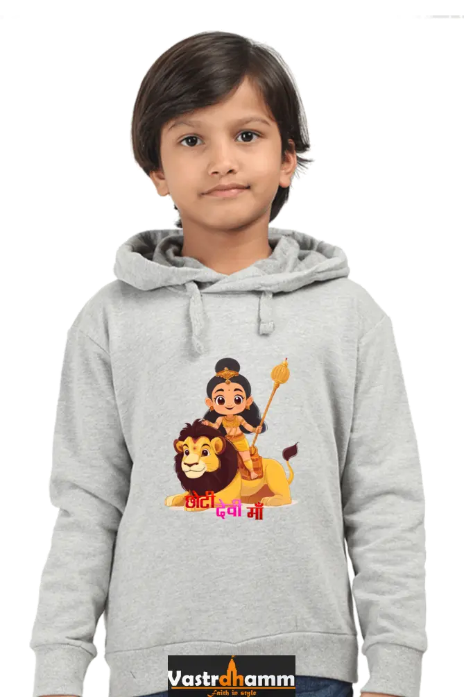 Durga Shakti Hoodie Sweatshirt T-Shirts for Boy Vastrdhamm