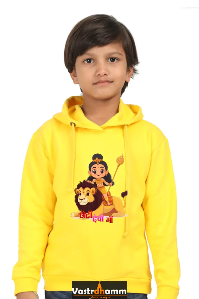 Durga Shakti Hoodie Sweatshirt T-Shirts for Boy Vastrdhamm