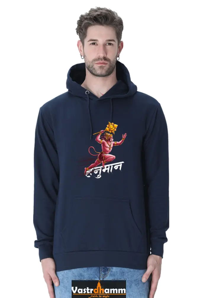 Hanuman Divine Protector Hoodie Sweatshirt T-Shirts for Men Vastrdhamm