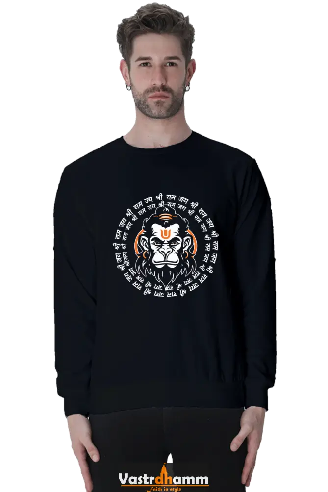 Hanuman Garuda Flight Sweatshirt T-Shirts for Men Vastrdhamm