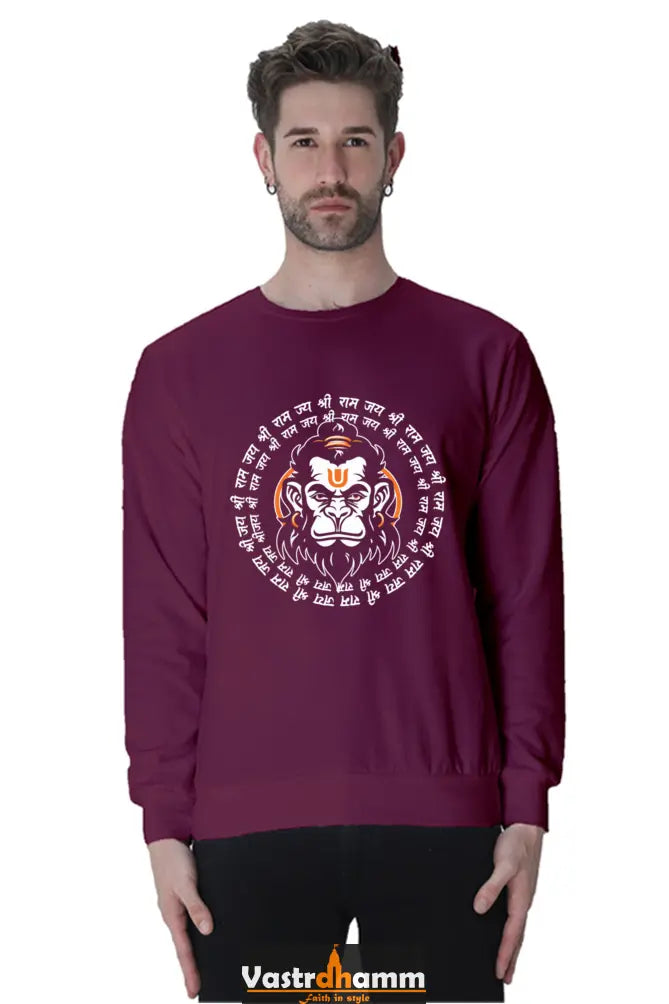 Hanuman Garuda Flight Sweatshirt T-Shirts for Men Vastrdhamm