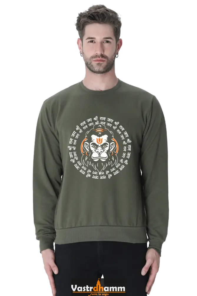 Hanuman Garuda Flight Sweatshirt T-Shirts for Men Vastrdhamm