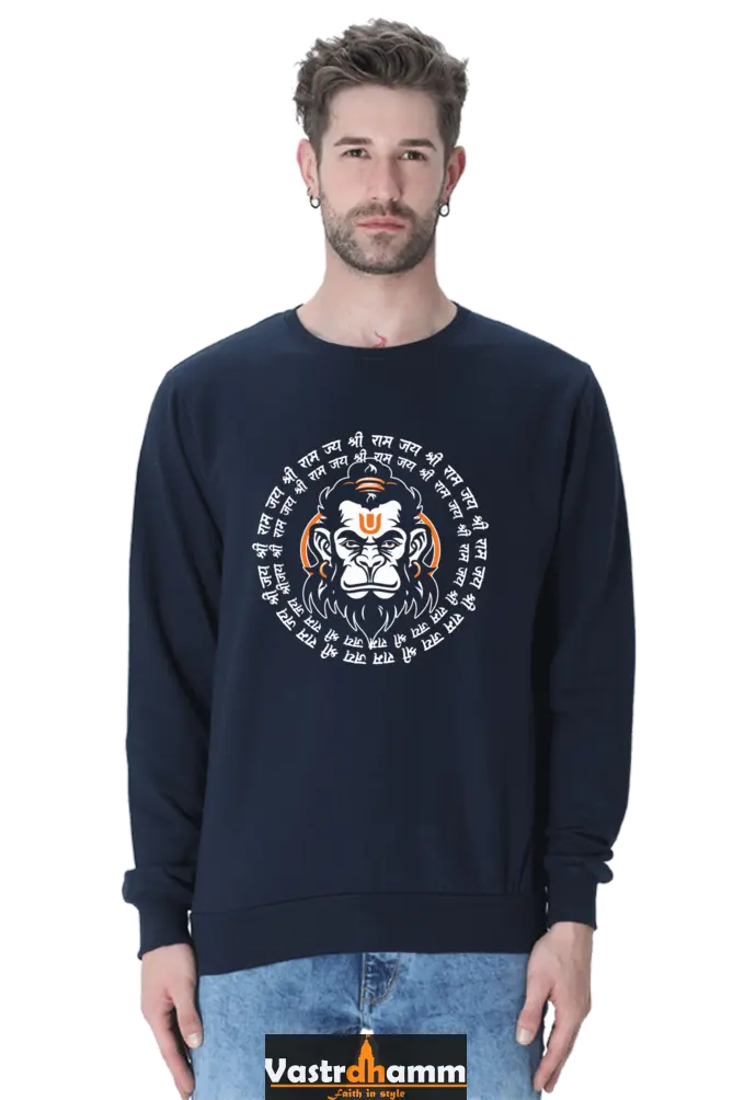 Hanuman Garuda Flight Sweatshirt T-Shirts for Men Vastrdhamm