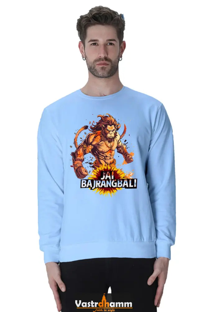 Hanuman Heroic Deeds Sweatshirt T-Shirts for Men Vastrdhamm