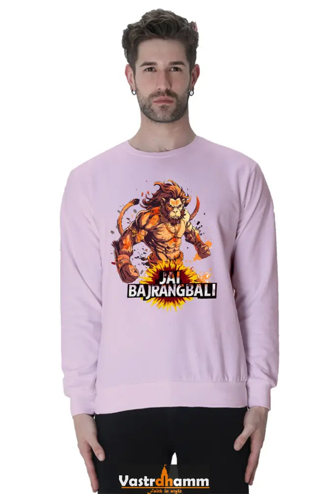 Hanuman Heroic Deeds Sweatshirt T-Shirts for Men Vastrdhamm