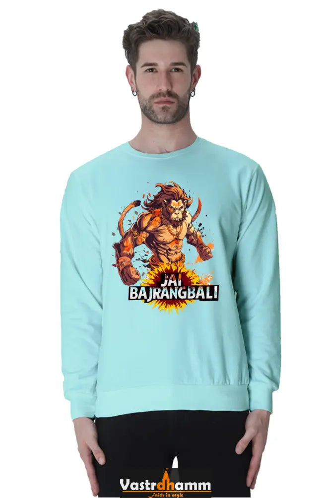 Hanuman Heroic Deeds Sweatshirt T-Shirts for Men Vastrdhamm