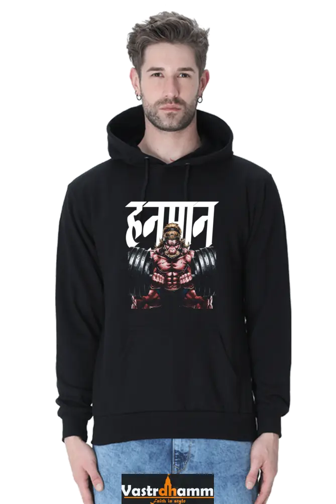 Hanuman Jai Shree Ram Hoodie Sweatshirt T-Shirts for Men Vastrdhamm