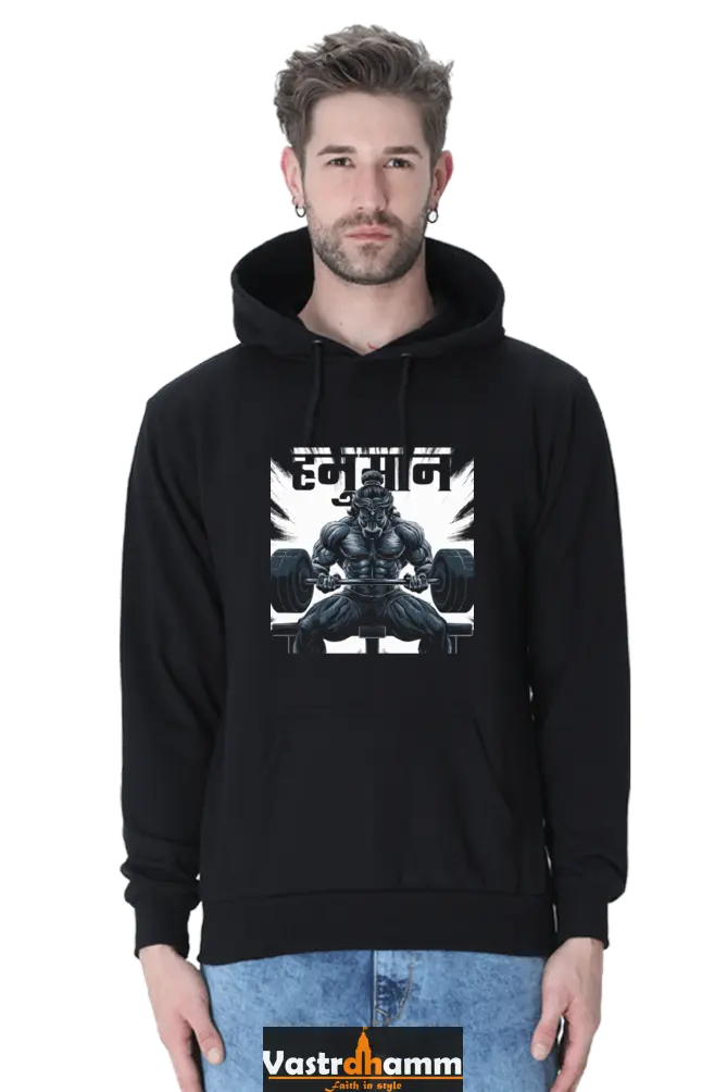 Hanuman Mighty Hero Hoodie Sweatshirt T-Shirts for Men Vastrdhamm