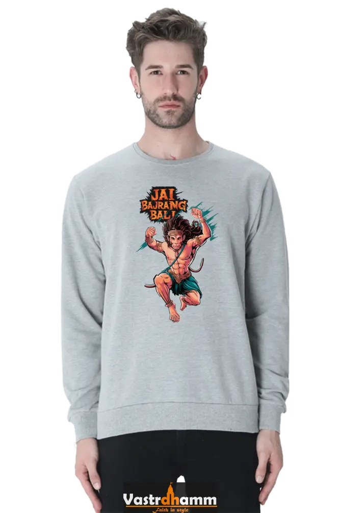 Hanuman Motivational Sweatshirt T-Shirts for Men Vastrdhamm