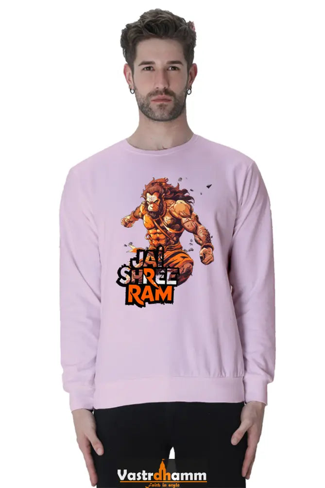 Hanuman Mountain Lifter Sweatshirt T-Shirts for Men Vastrdhamm