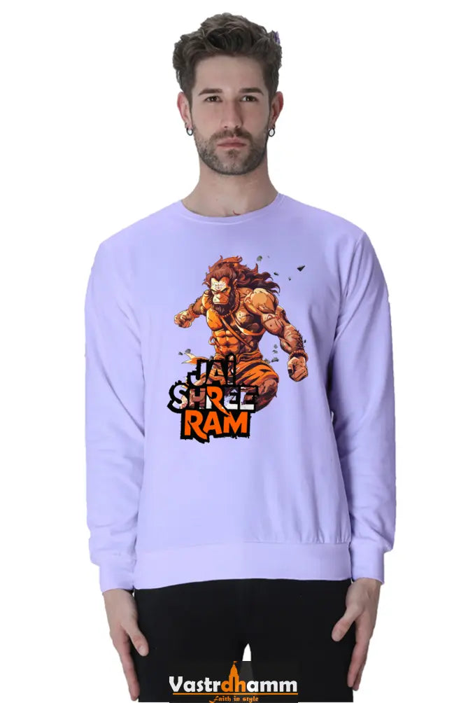 Hanuman Mountain Lifter Sweatshirt T-Shirts for Men Vastrdhamm