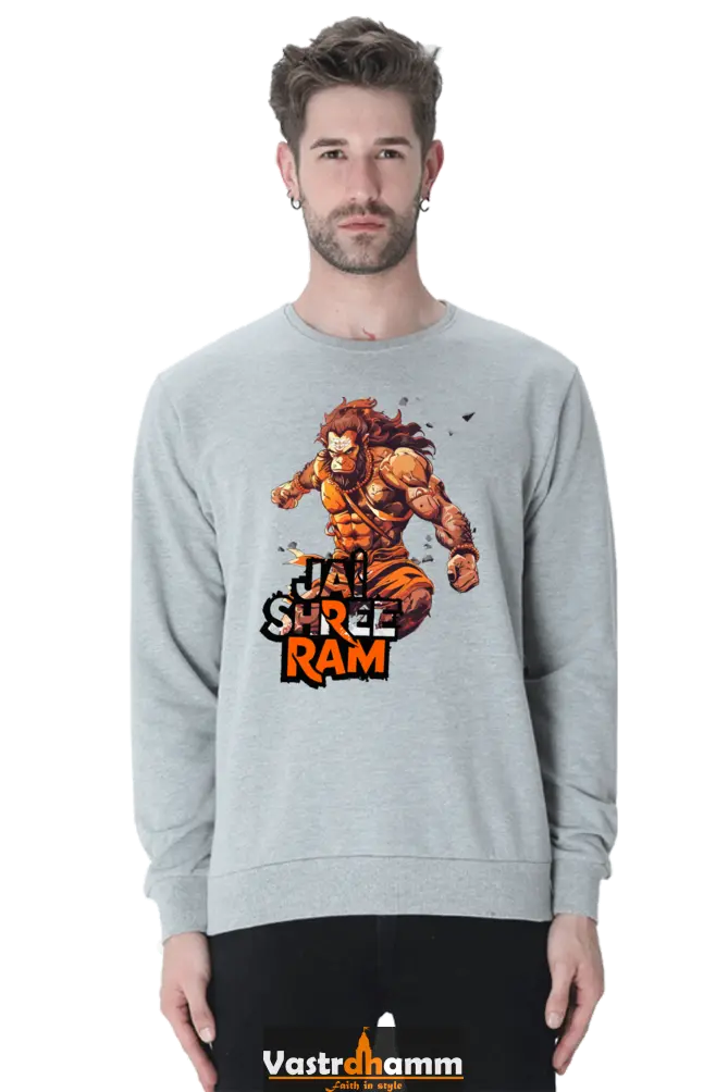 Hanuman Mountain Lifter Sweatshirt T-Shirts for Men Vastrdhamm