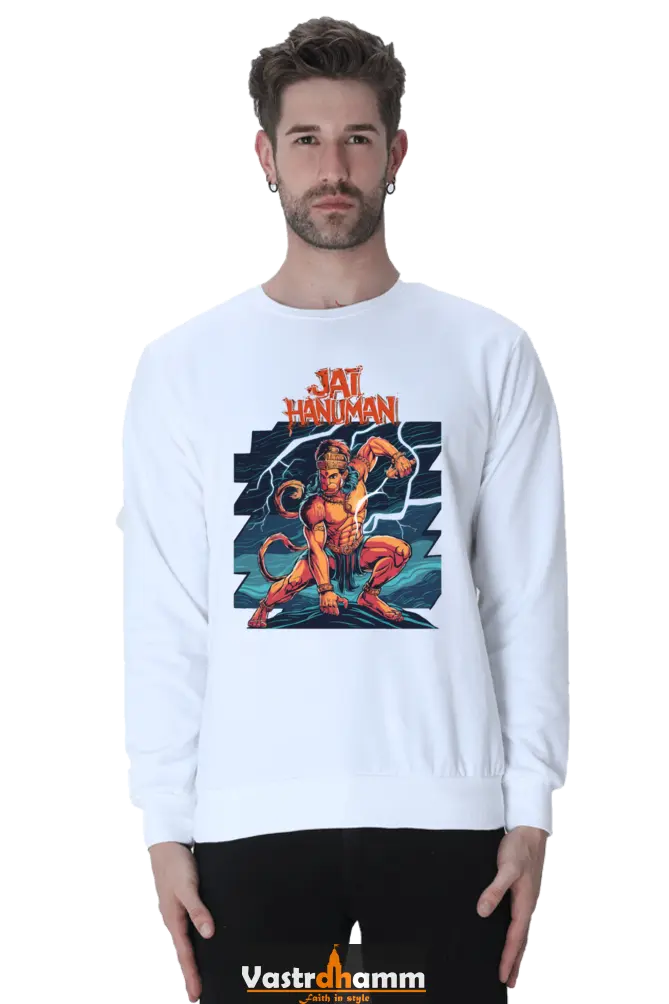 Hanuman Power Within Sweatshirt T-Shirts for Men Vastrdhamm
