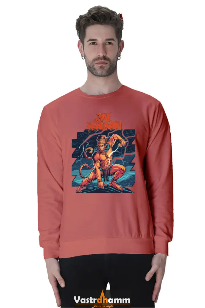 Hanuman Power Within Sweatshirt T-Shirts for Men Vastrdhamm