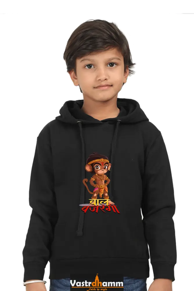 Hanuman Strength Hoodie Sweatshirt T-Shirts for Boy Vastrdhamm