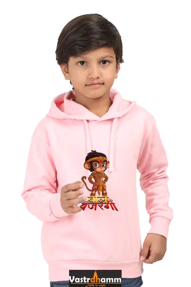 Hanuman Strength Hoodie Sweatshirt T-Shirts for Boy Vastrdhamm