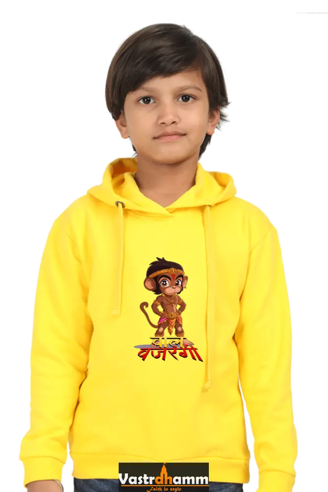 Hanuman Strength Hoodie Sweatshirt T-Shirts for Boy Vastrdhamm