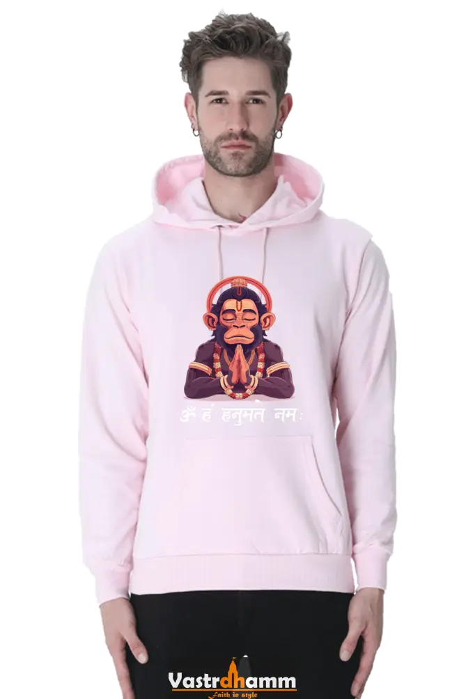 Hanuman Strength Hoodie Sweatshirt T-Shirts for Men Vastrdhamm