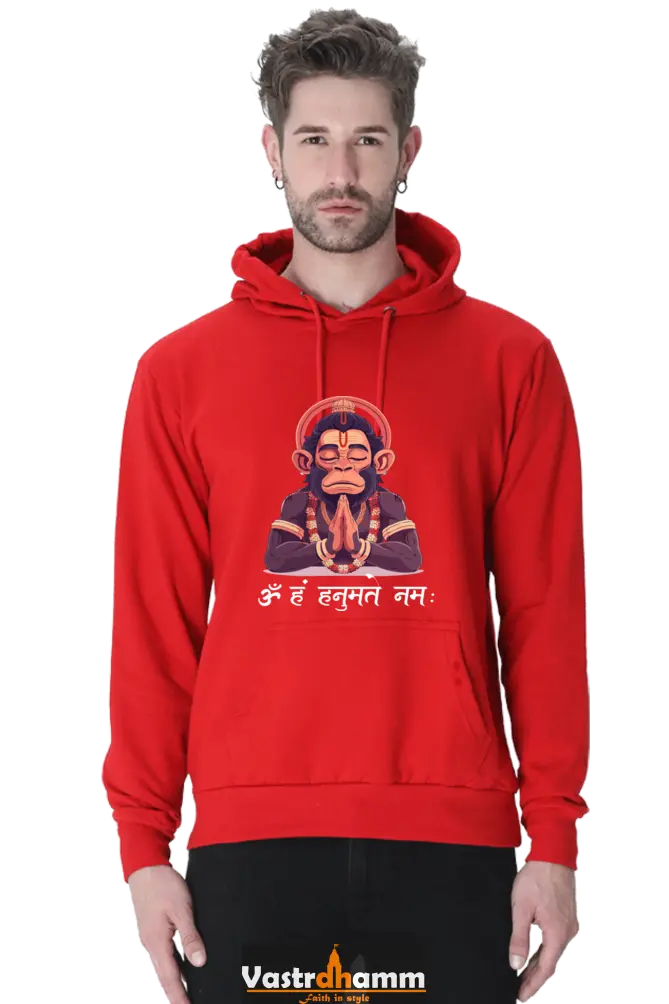 Hanuman Strength Hoodie Sweatshirt T-Shirts for Men Vastrdhamm