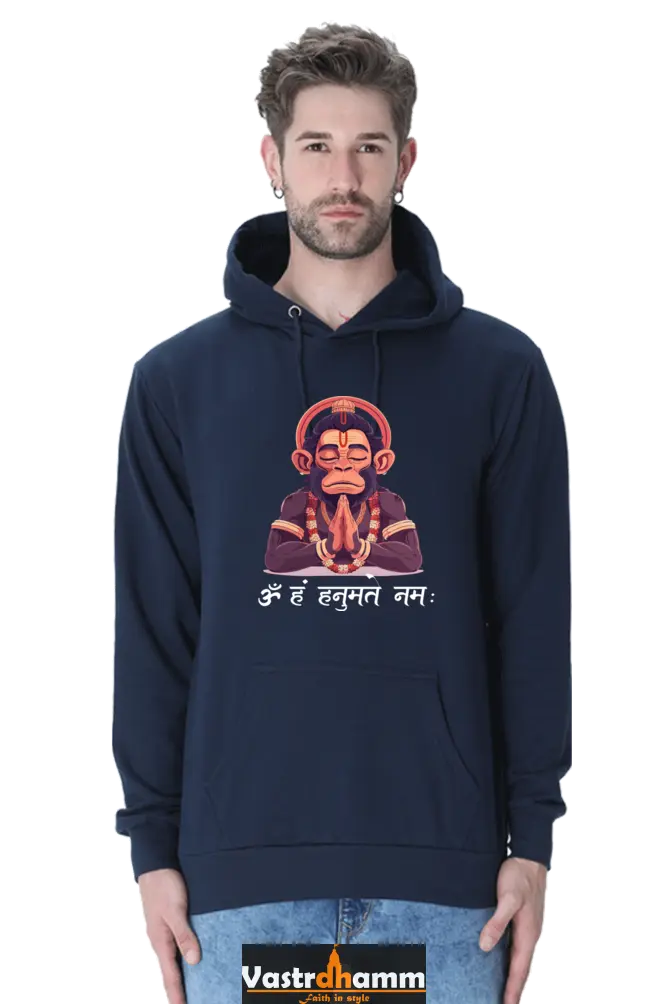 Hanuman Strength Hoodie Sweatshirt T-Shirts for Men Vastrdhamm