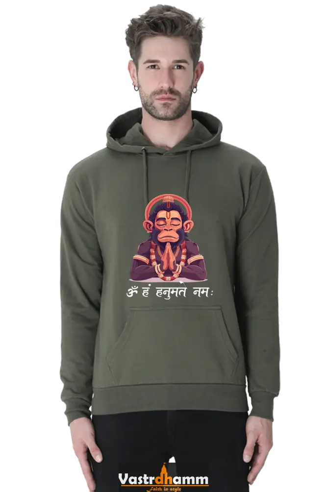Hanuman Strength Hoodie Sweatshirt T-Shirts for Men Vastrdhamm