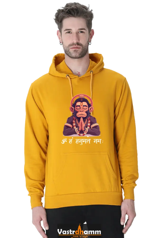 Hanuman Strength Hoodie Sweatshirt T-Shirts for Men Vastrdhamm