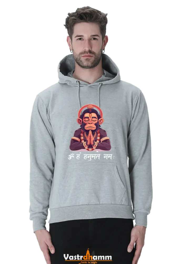 Hanuman Strength Hoodie Sweatshirt T-Shirts for Men Vastrdhamm