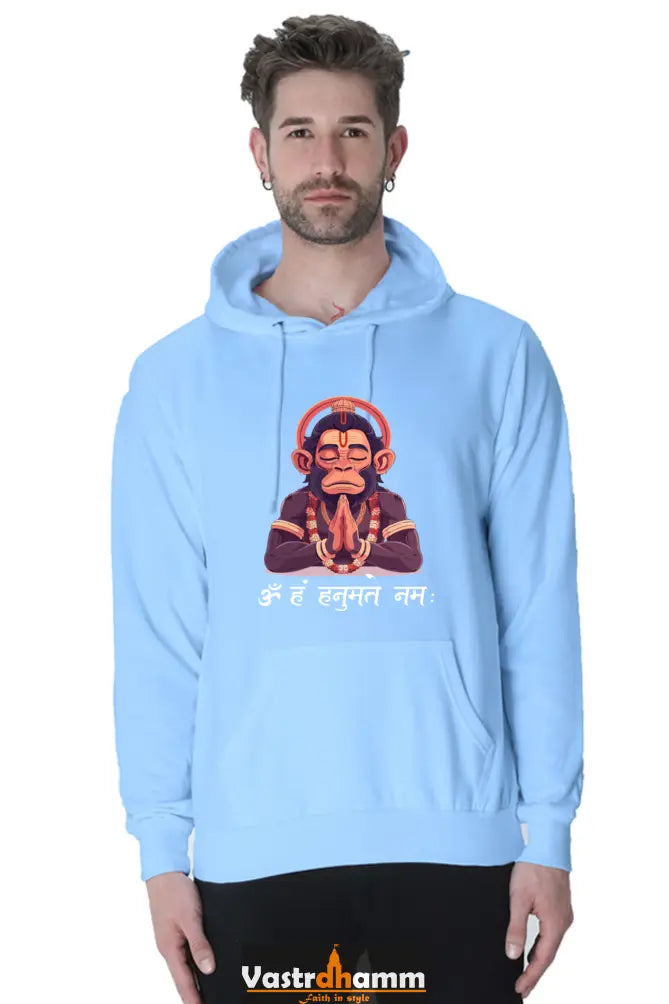 Hanuman Strength Hoodie Sweatshirt T-Shirts for Men Vastrdhamm