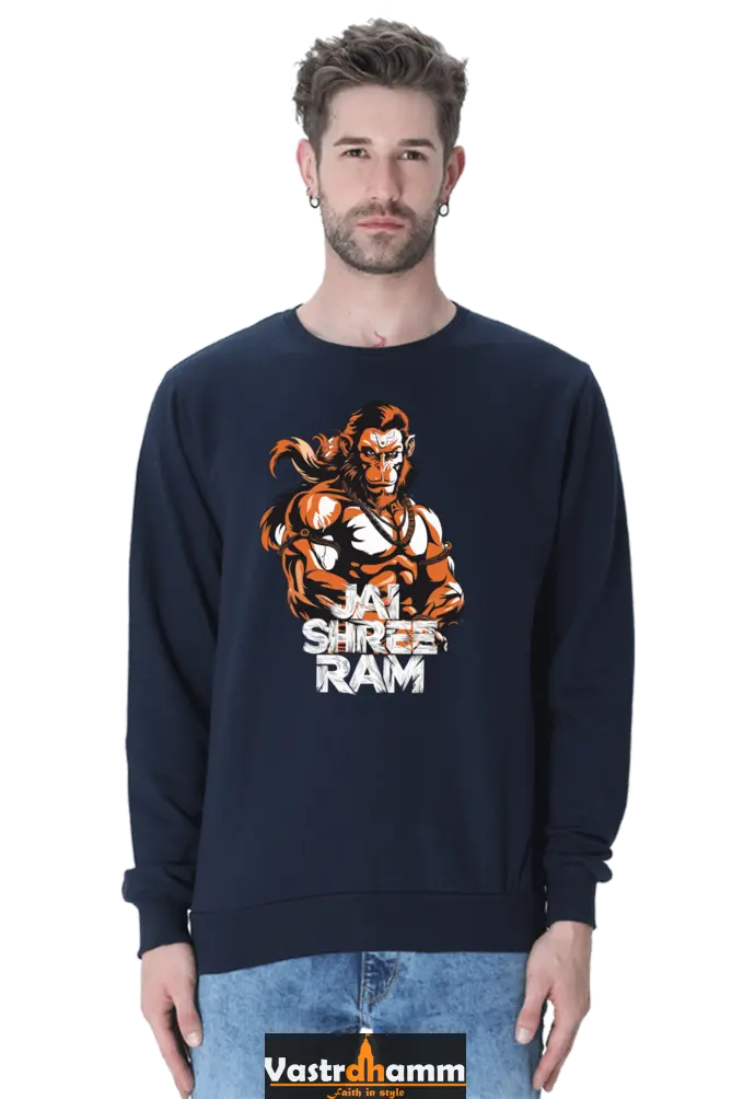 Hanuman Strong Sweatshirt T-Shirts for Men Vastrdhamm