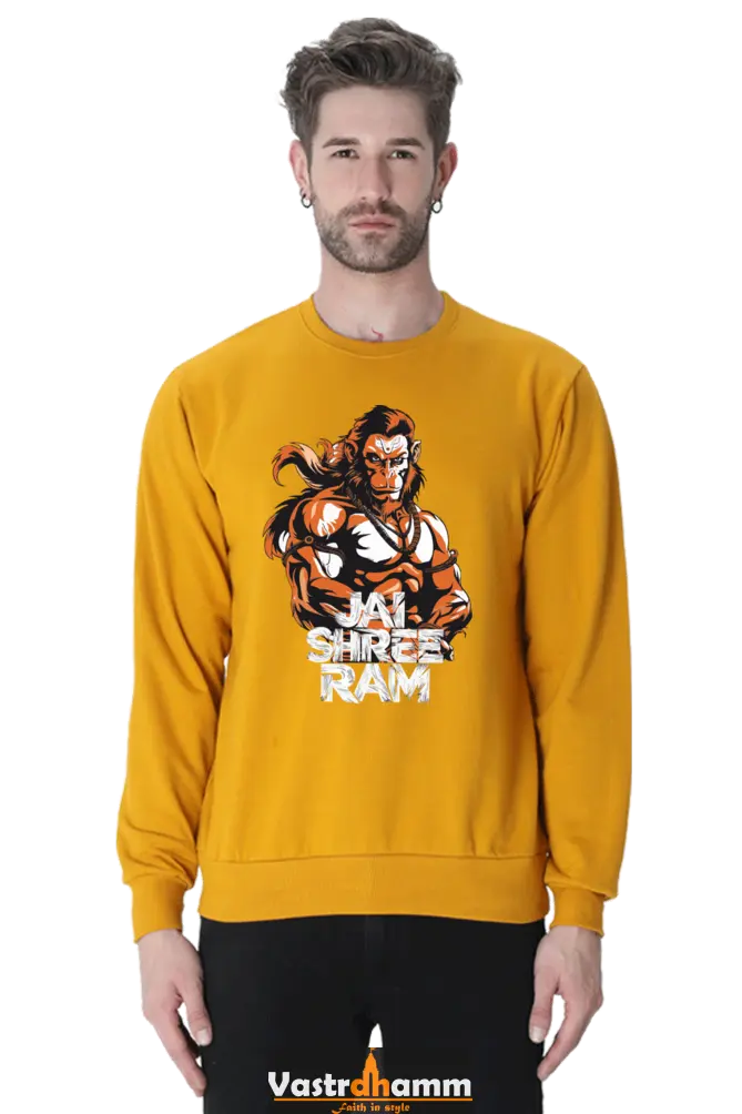 Hanuman Strong Sweatshirt T-Shirts for Men Vastrdhamm